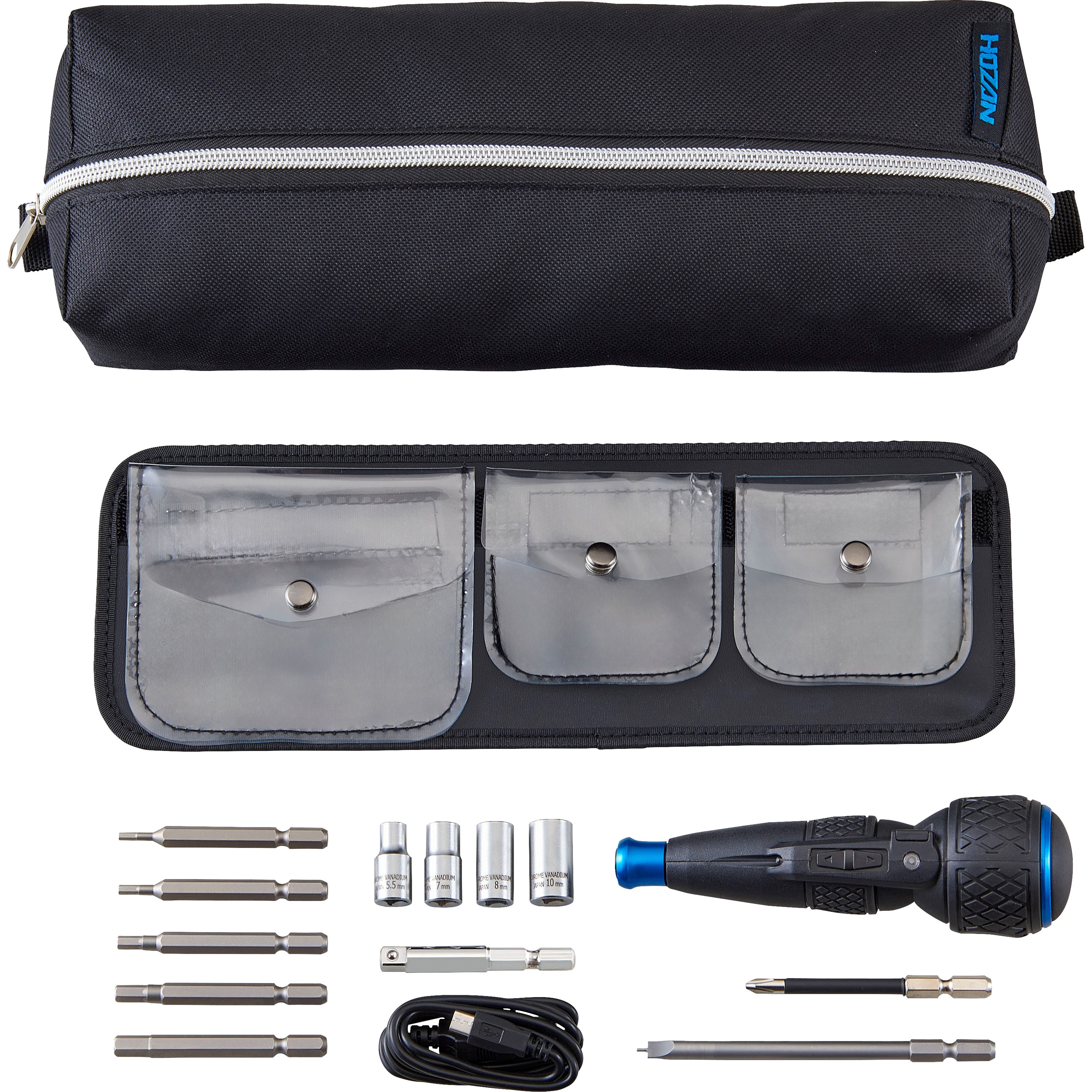 D-711 輪業用電動ドライバーセット 1個 ホーザン 【通販モノタロウ】