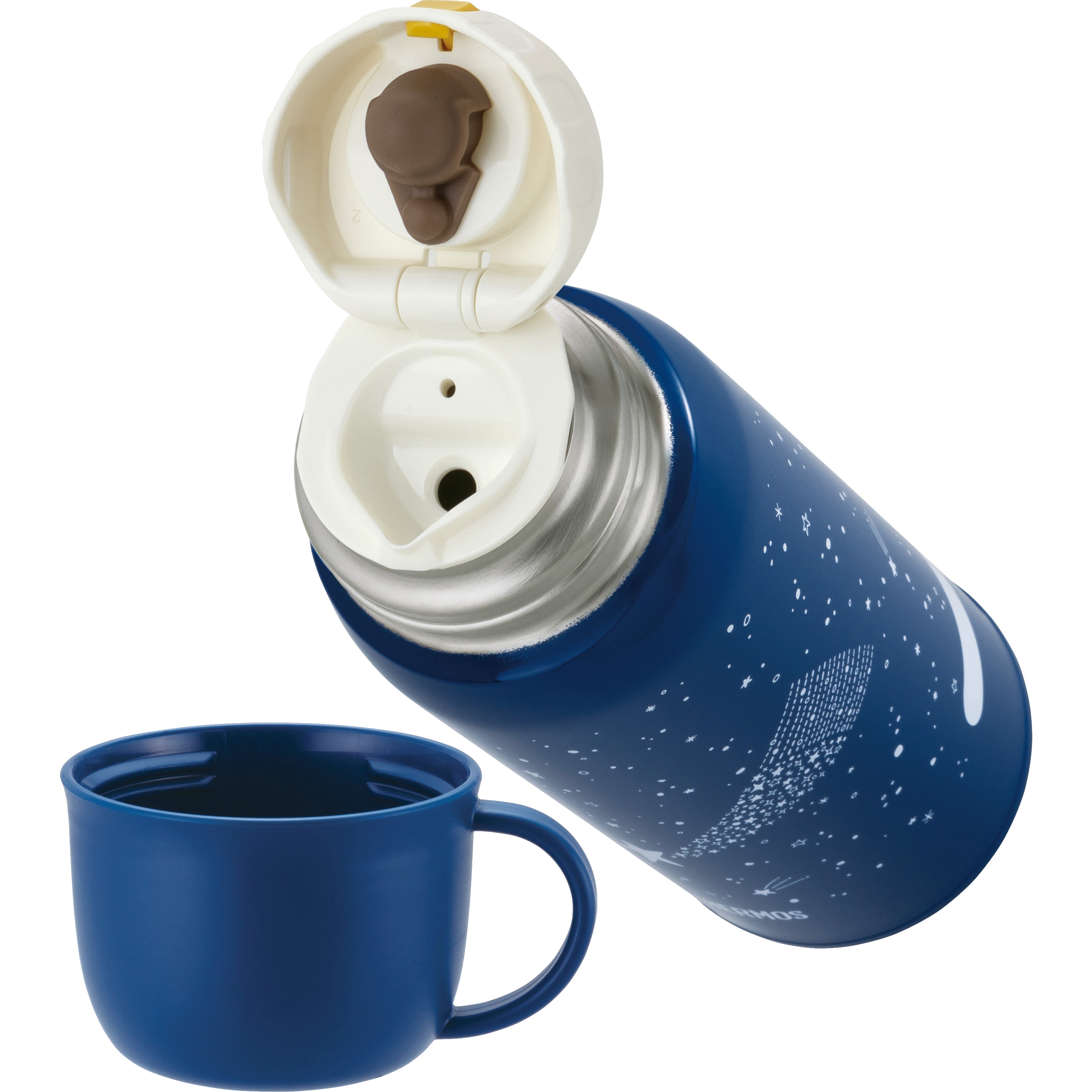 FJJ-802WF 真空断熱2ウェイボトル THERMOS(サーモス) ネイビーブルー 