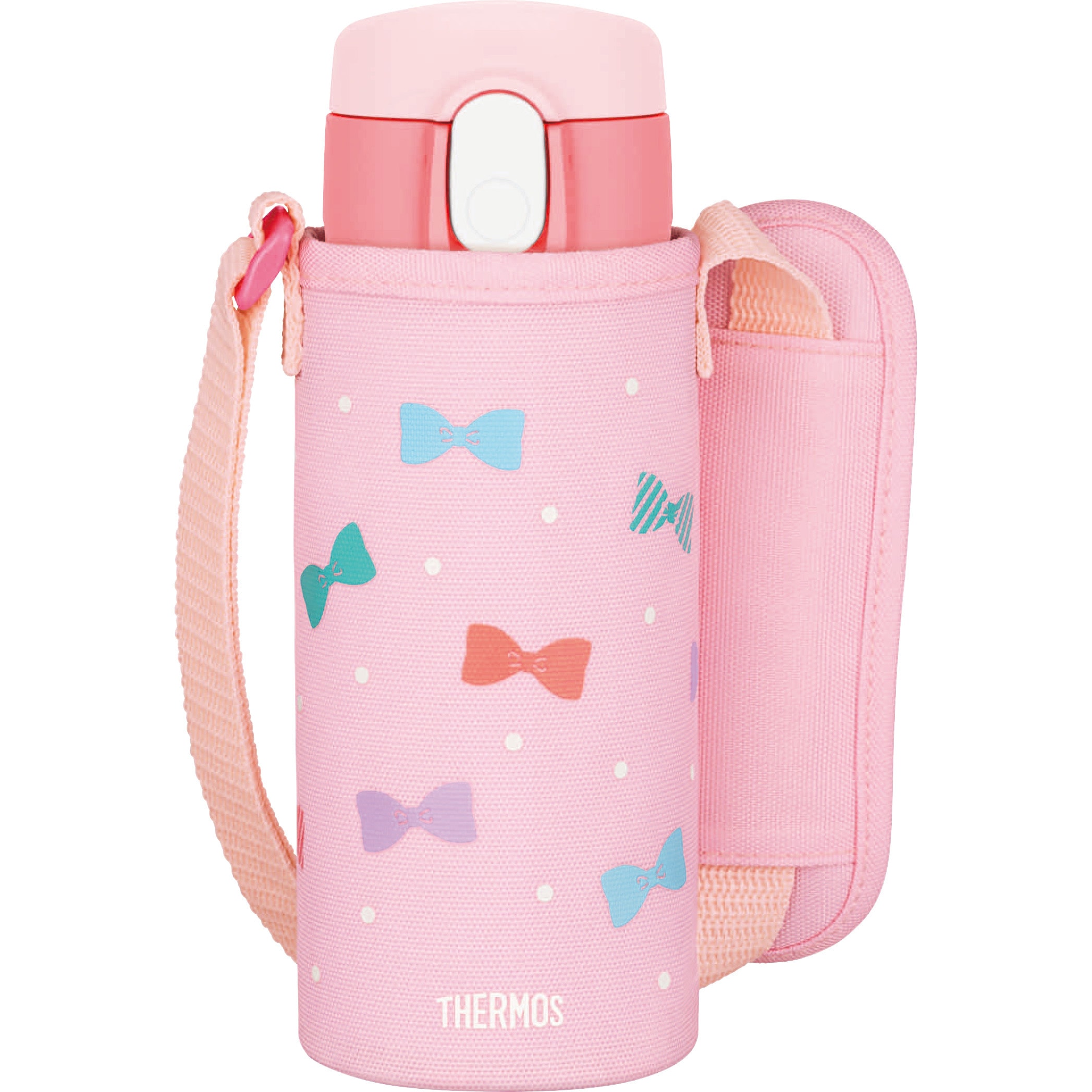 FJV-400F 真空断熱ストローボトル THERMOS(サーモス) 容量0.41L ピンク