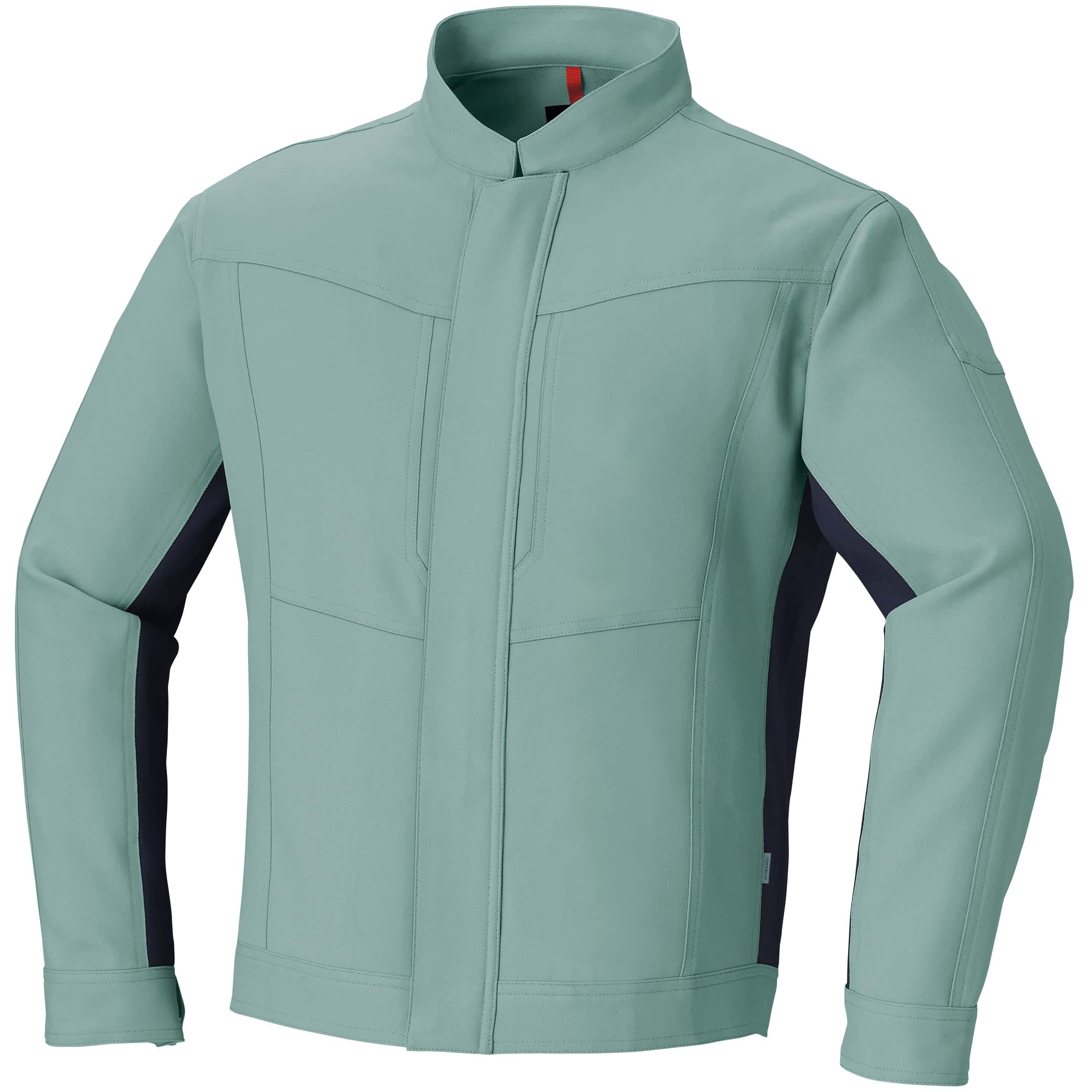 888 ポケットレスブルゾン 888 Asahicho(旭蝶繊維) オリーブ色 5L