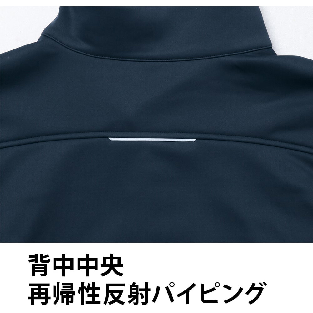 ブラック jknmammy様 51038 ゴアウインドストッパー ソフトシェルジャケット 51038