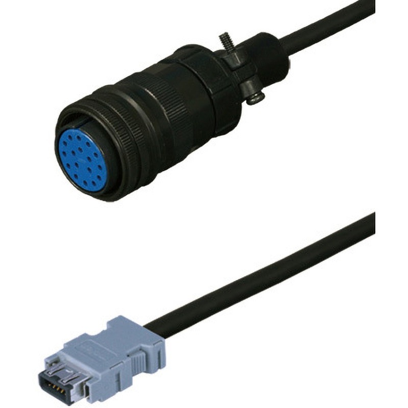 DSVEN-J3ENM-008-E 三菱電機J4対応エンコーダケーブル<直結><ストレートプラグ><可動><MR-ENECBL**M-H-MTH相当品> ダイヤトレンド シールドあり MR-ENECBL※※M-H-MTH相当品 長さ8m  DSVEN-J3ENM-008-E