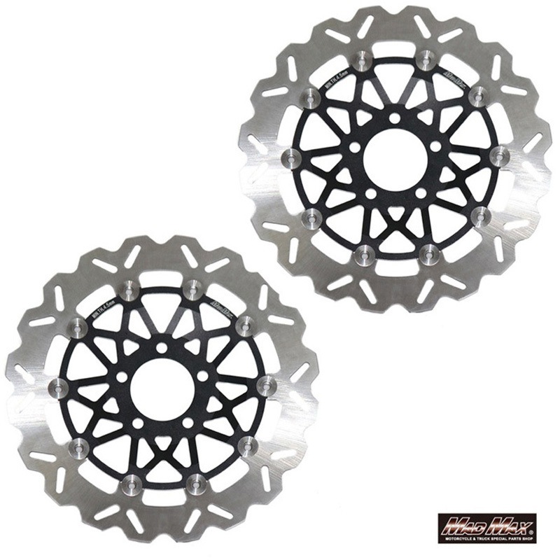 MM19-K027-BK-2 カワサキ ゼファー400/ZRX400 ウェーブ ディスク