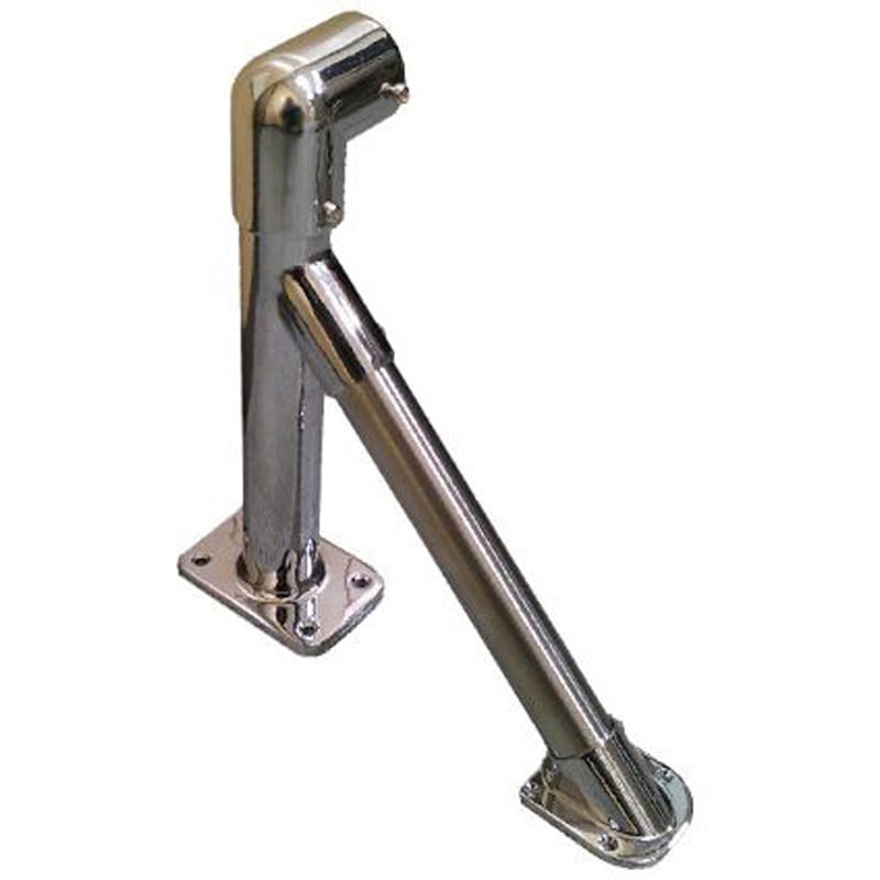 28131 システムブラケットF型 フジテック・ジャパン クロームメッキ