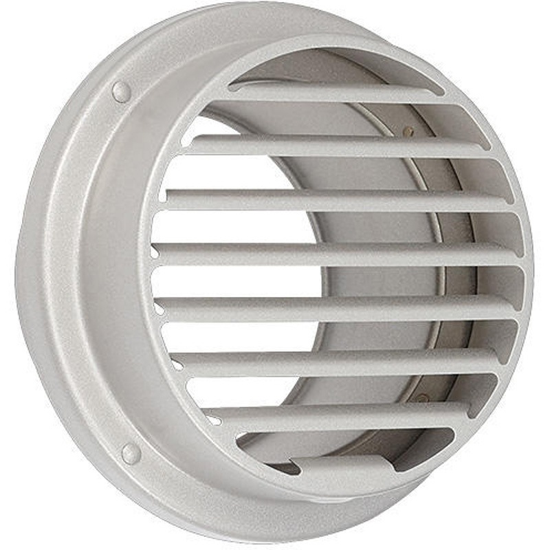 KS-82SG00E-SV 屋外換気口 ステンレス/平型タイプ NASTA(ナスタ) 防火ダンパー(ヒューズ式)なし   KS-82SG00E-SV