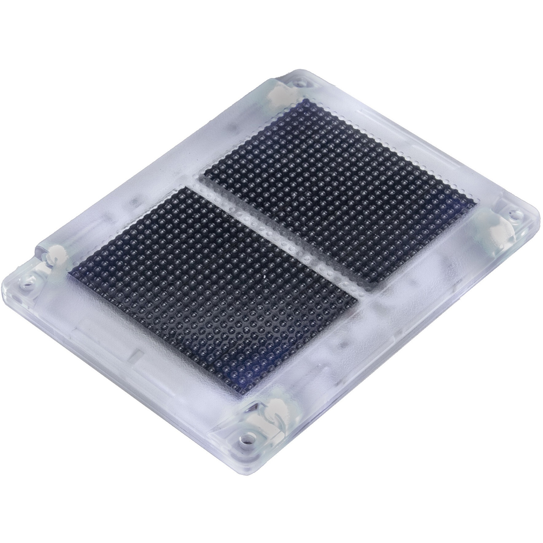 TS-R 超薄型バリアフリー縁石鋲 吾妻商会(AZUMA) 寸法100×135×12mm 1個