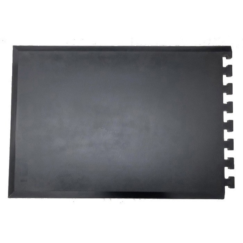 ー CNマルチ楽らくマット(ジョイントサイド) アズマ ブラック色 幅650mm長さ930mm厚さ14mm