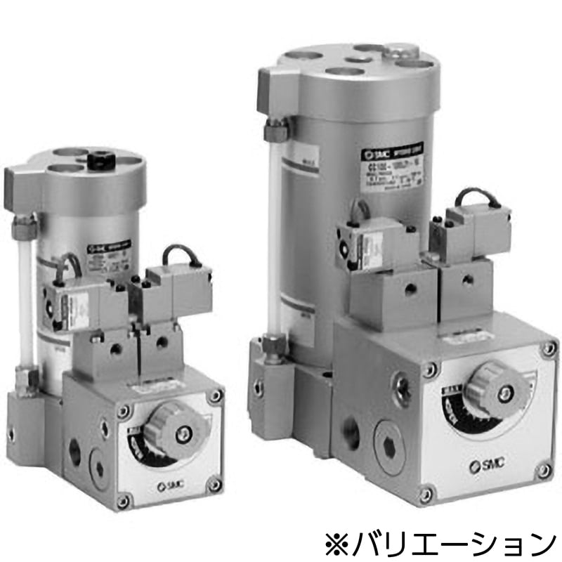 CC160-200L12-0 エアハイドロユニット CCシリーズ(CC160-～) SMC 有効油面ストローク200mm
