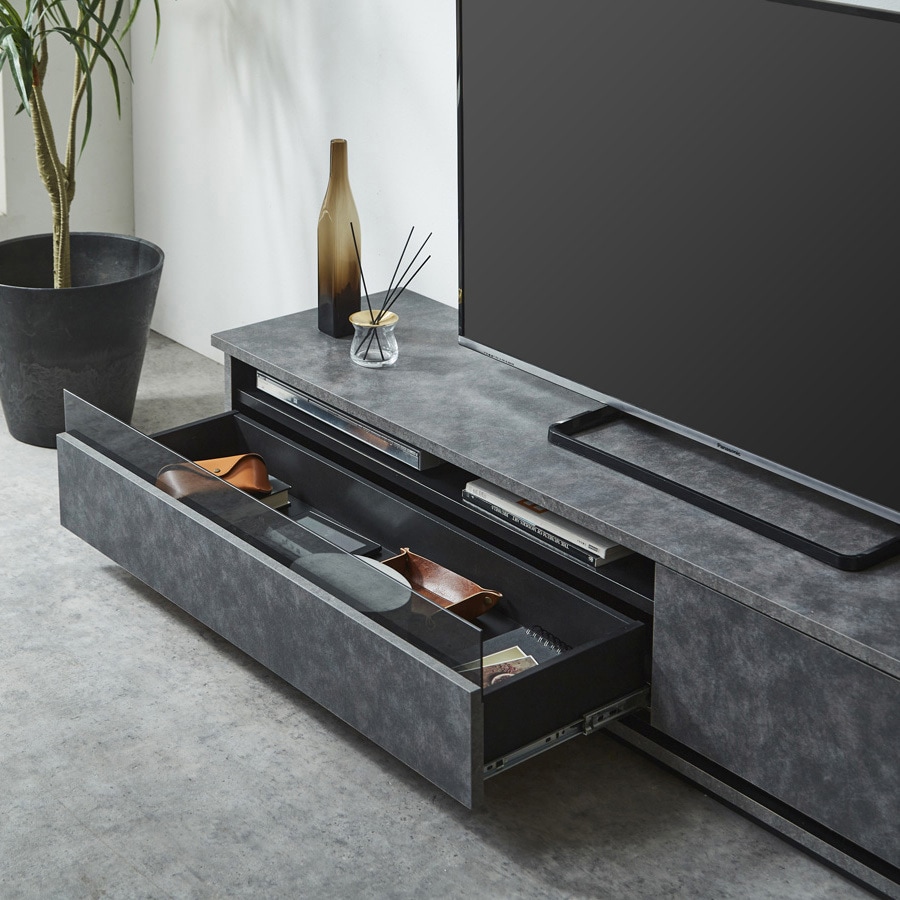 テレビ台　180cm テレビボード 幅180］ セス ｜ セラミック調 テレビボード