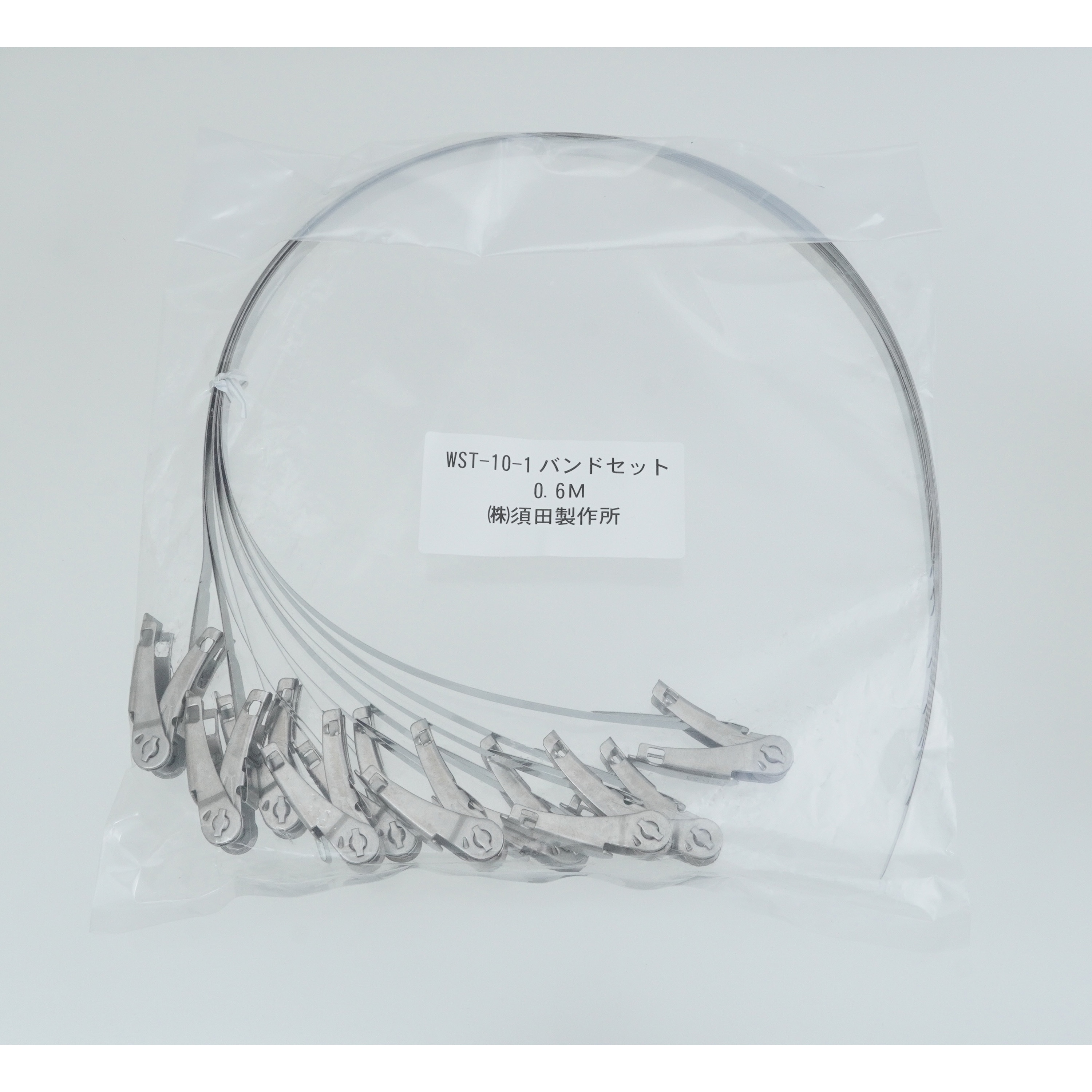 WST-10-10.6M ステンレスバンドセット 日東工業 長さ600mm 1