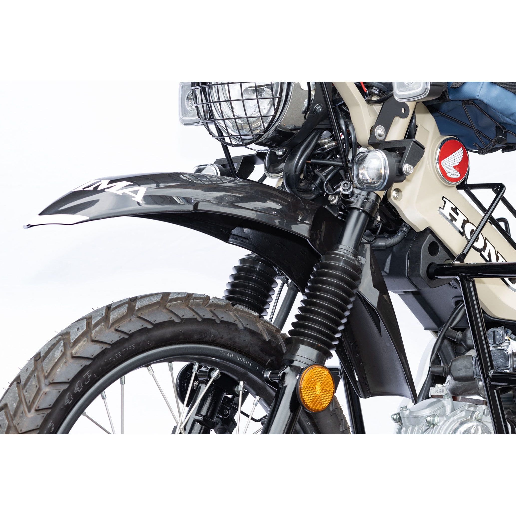 206-9901 フェンダーフロントアップタイプ KIJIMA(キジマ) ブラック色