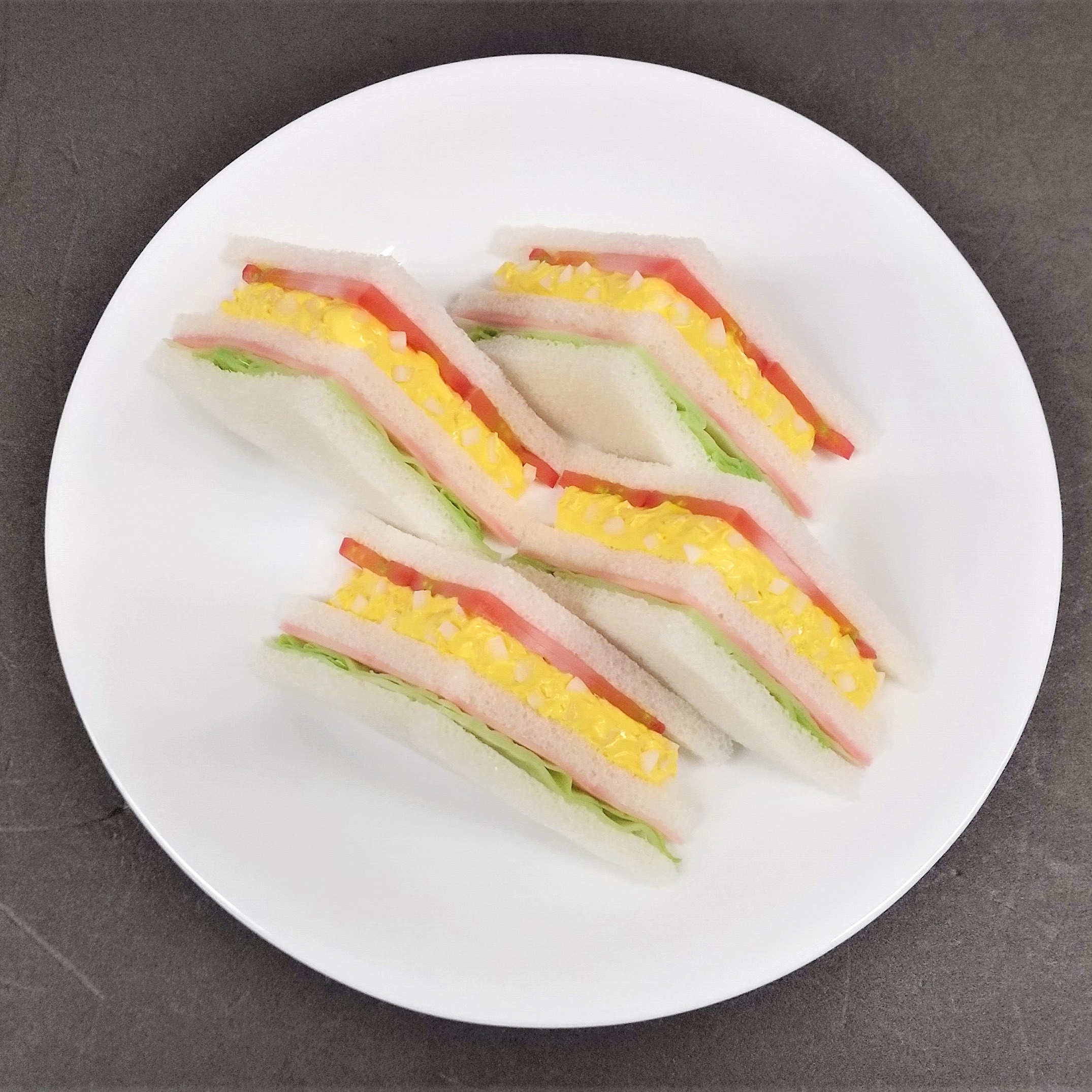 ミックスサンド(器なし) 食品サンプル 1セット イムラサンプル 【通販