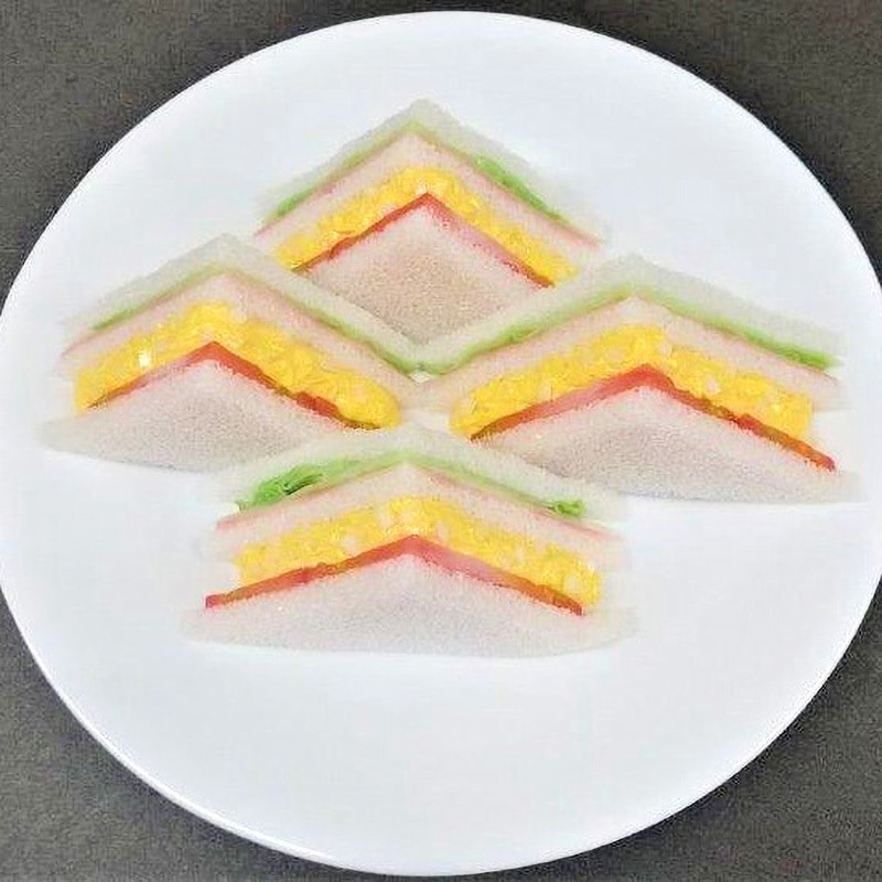 ミックスサンド(器なし) 食品サンプル 1セット イムラサンプル 【通販