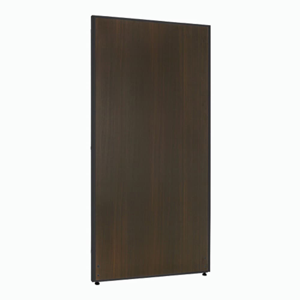 PW0918-B-DB 木目調ローパーテーション カグクロ ローズ(ダークブラウン)色 質量13.7kg 高さ1800mm  PW0918-B-DB