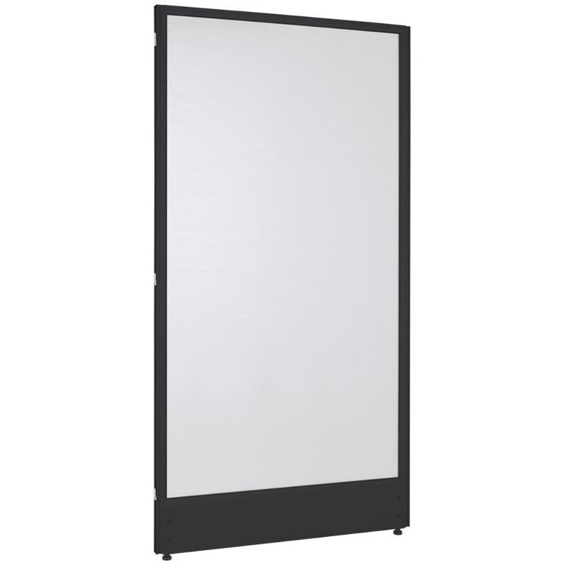 PP0918-BK 半透明ローパーテーション カグクロ 質量6.2kg 高さ1800mm  PP0918-BK