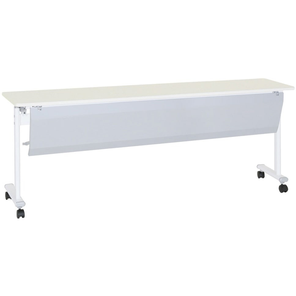 ATF-1845-P-WH アジャストスタッキングテーブル カグクロ 高さ720mm幅1800mm奥行450mm  ATF-1845-P-WH