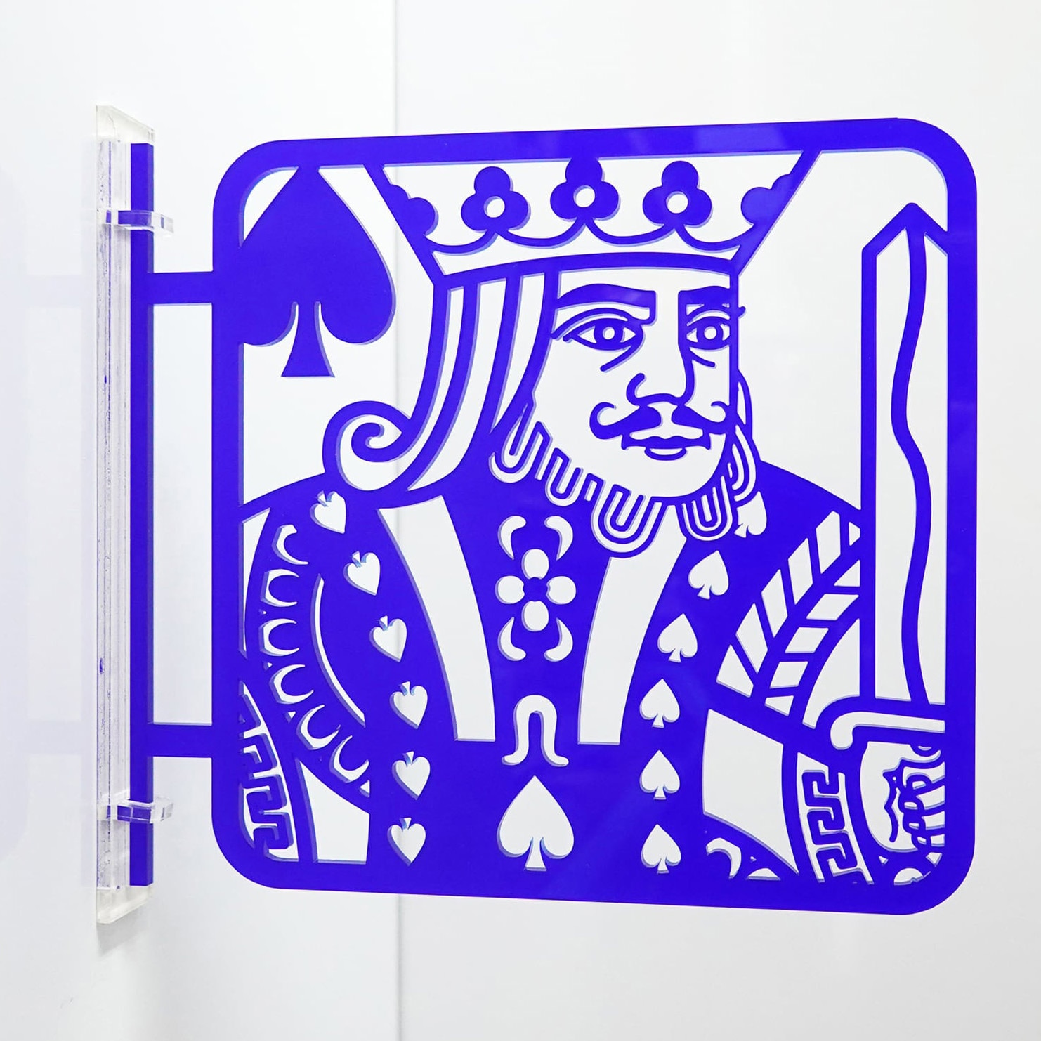 1way-0013-BL ツケレルン 1Wayピクトサイン 西崎ベース 男子トイレ 両面テープ(付属) 厚さ3mm  1way-0013-BL