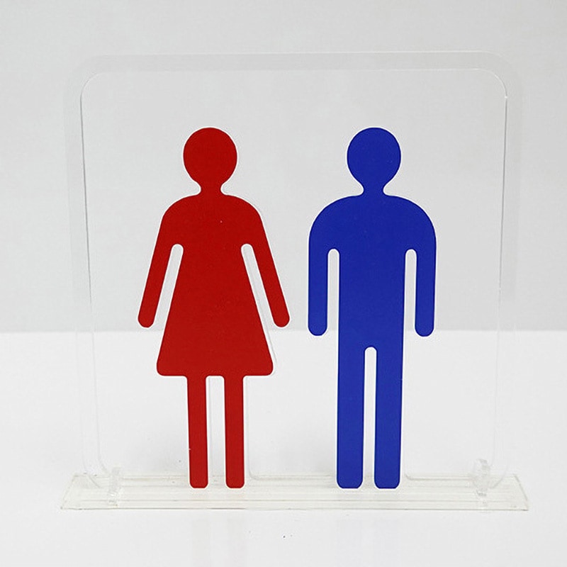 ■グリーンクロス ツケレルン 3Wayピクトサイン(CAT ねこ 猫) 青 6300034883(4661588)[法人・事業所限定][外直送元] 3way-0011-BLRE ツケレルン 3Wayピクトサイン 西崎ベース 男女並び