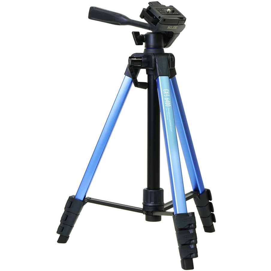 GXS6400BL ビデオ&カメラ&スマホ用4段三脚 1個 Kenko(ケンコートキナー) 【通販モノタロウ】