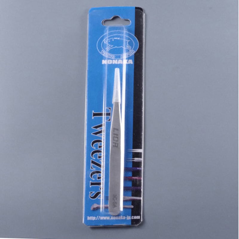 3C-SA 特殊ピンセット ナリカ 非磁性・電解研磨艶消し ステンレス製 長