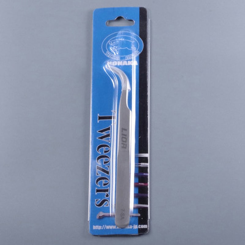 7-SA 特殊ピンセット ナリカ 非磁性・電解研磨艶消し ステンレス製 長