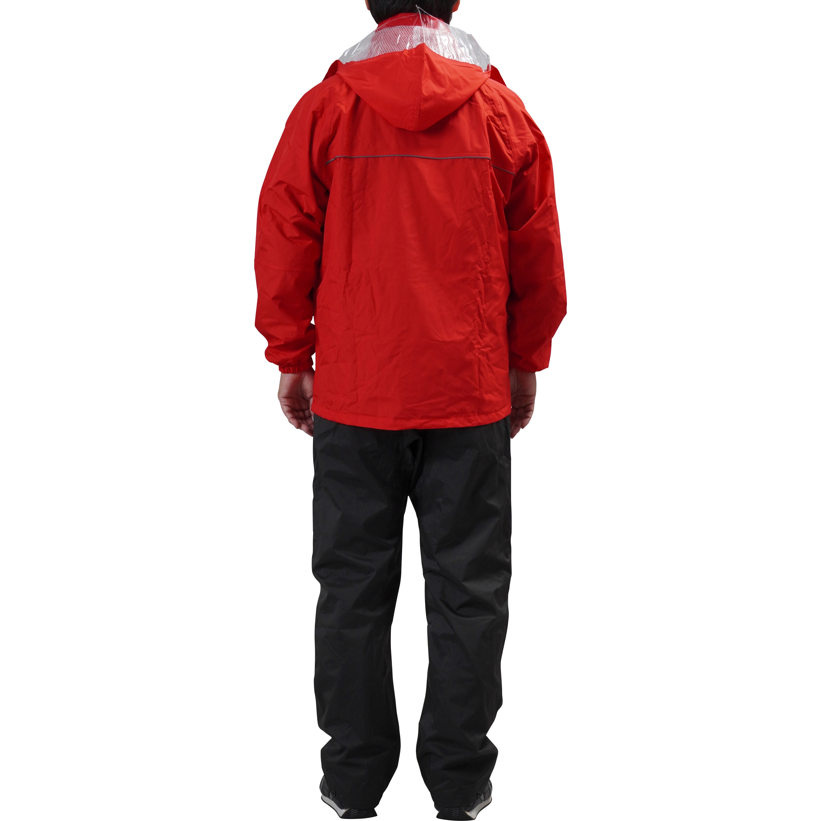 レッド/M レインスーツ 超透湿 モノタロウ サイズM - 【通販モノタロウ】