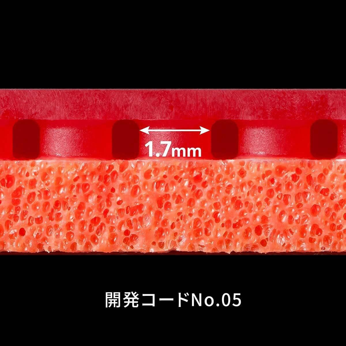 06030-278トクアツ 裏ラバー テナジー05ハード ブラック