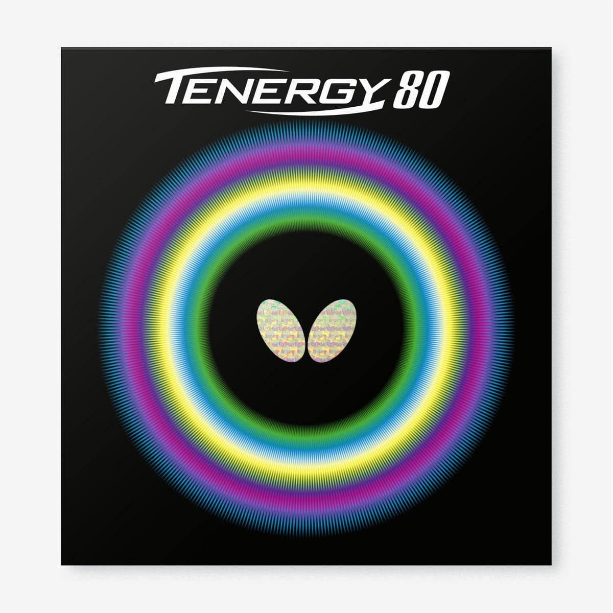 05930-278アツ 裏ラバー テナジー80 ブラック BUTTERFLY 回転数