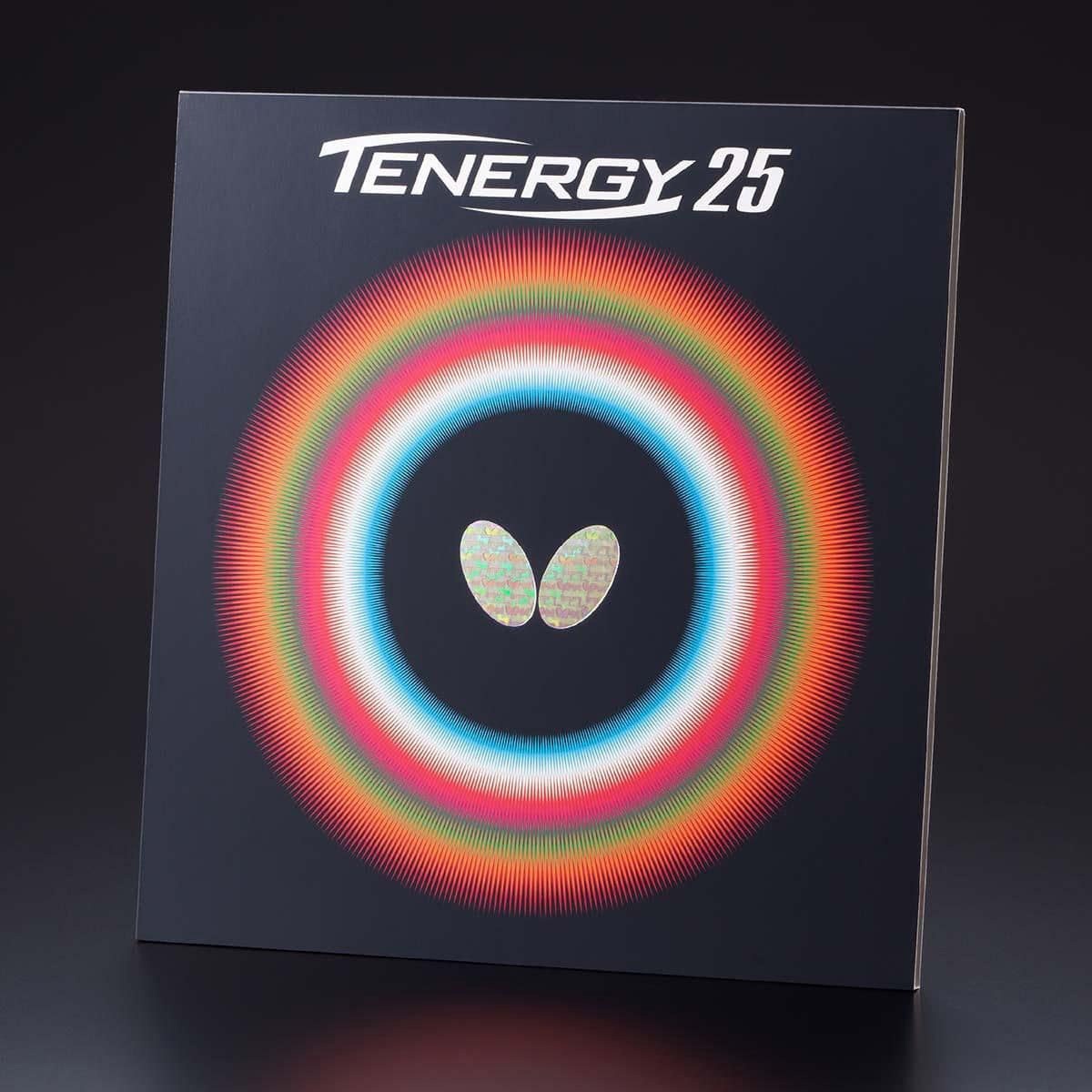 卓球ラバー テナジー25 赤 トクアツ 05810-006トクアツ 裏ラバー テナジー25 レッド BUTTERFLY 回転