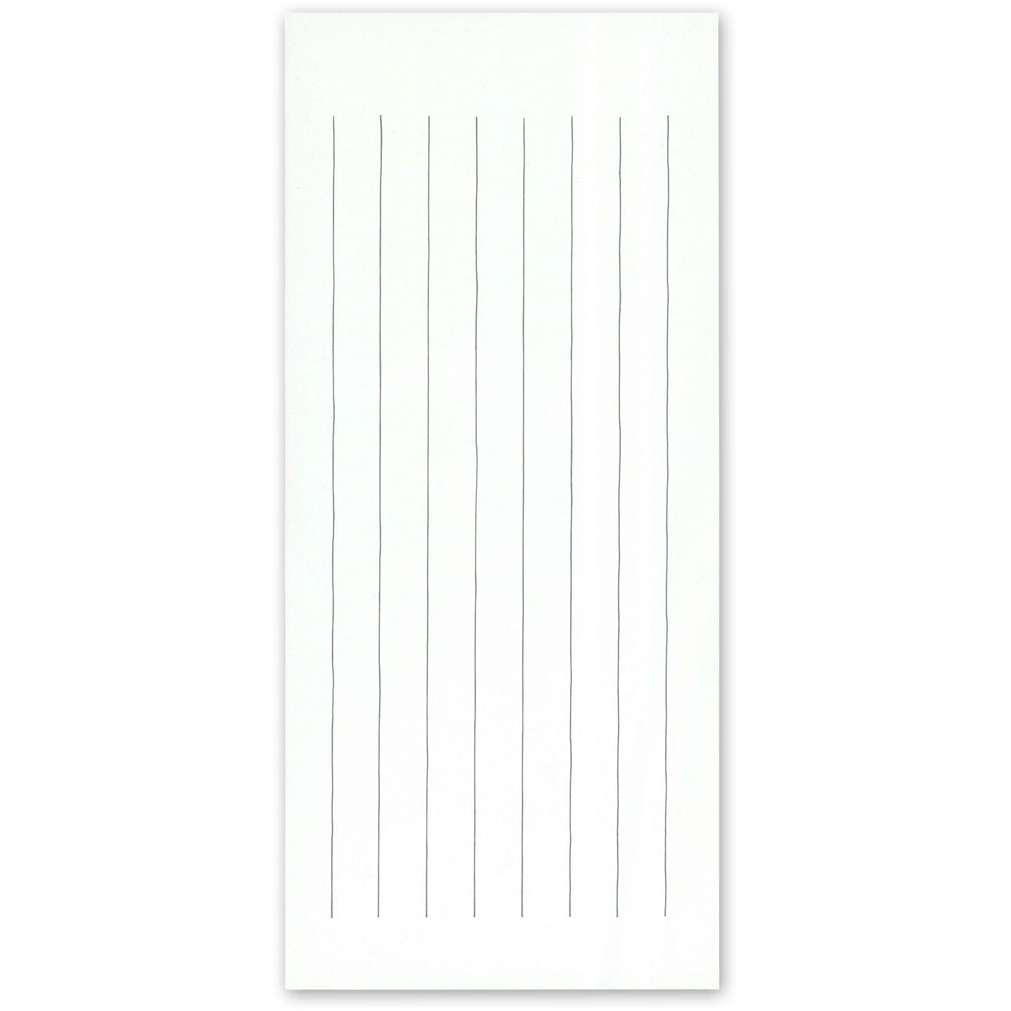 LE73N 便箋 常備箋 日本ノート 縦罫7行 短冊/一筆箋サイズ 1冊