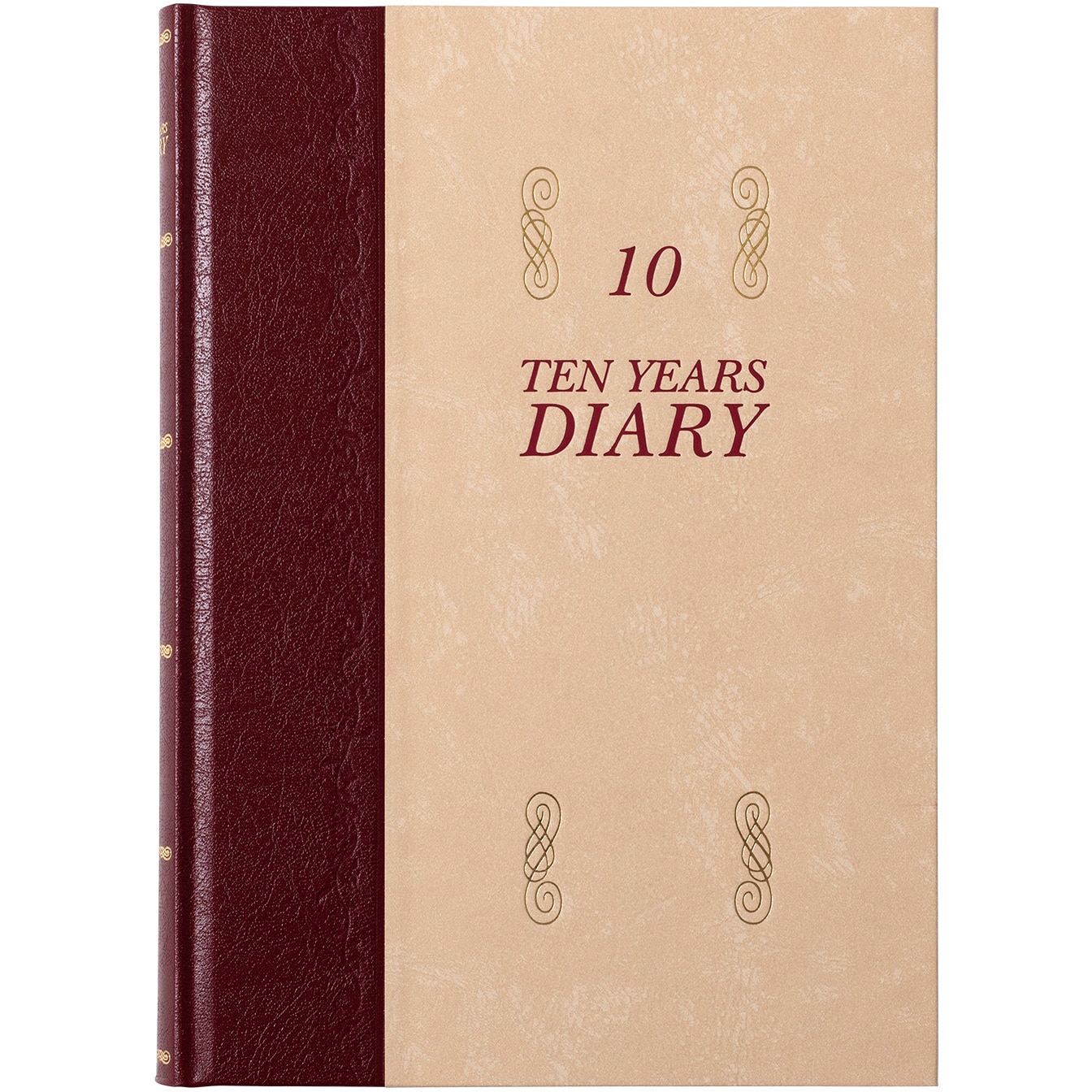 D313 10年日記 クリーム紙 日本ノート 本綴じ B5変型サイズ 1冊 D313