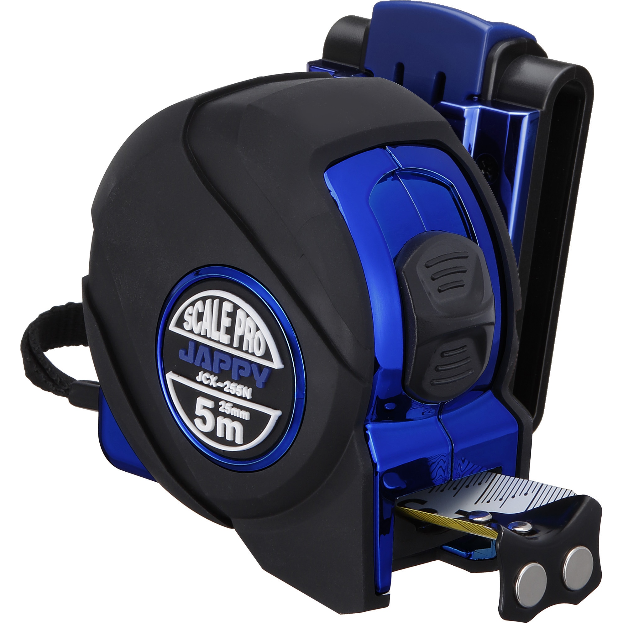 JCX-255NH ホルダー付コンベックス JAPPY 両面目盛 幅25mm長さ5m