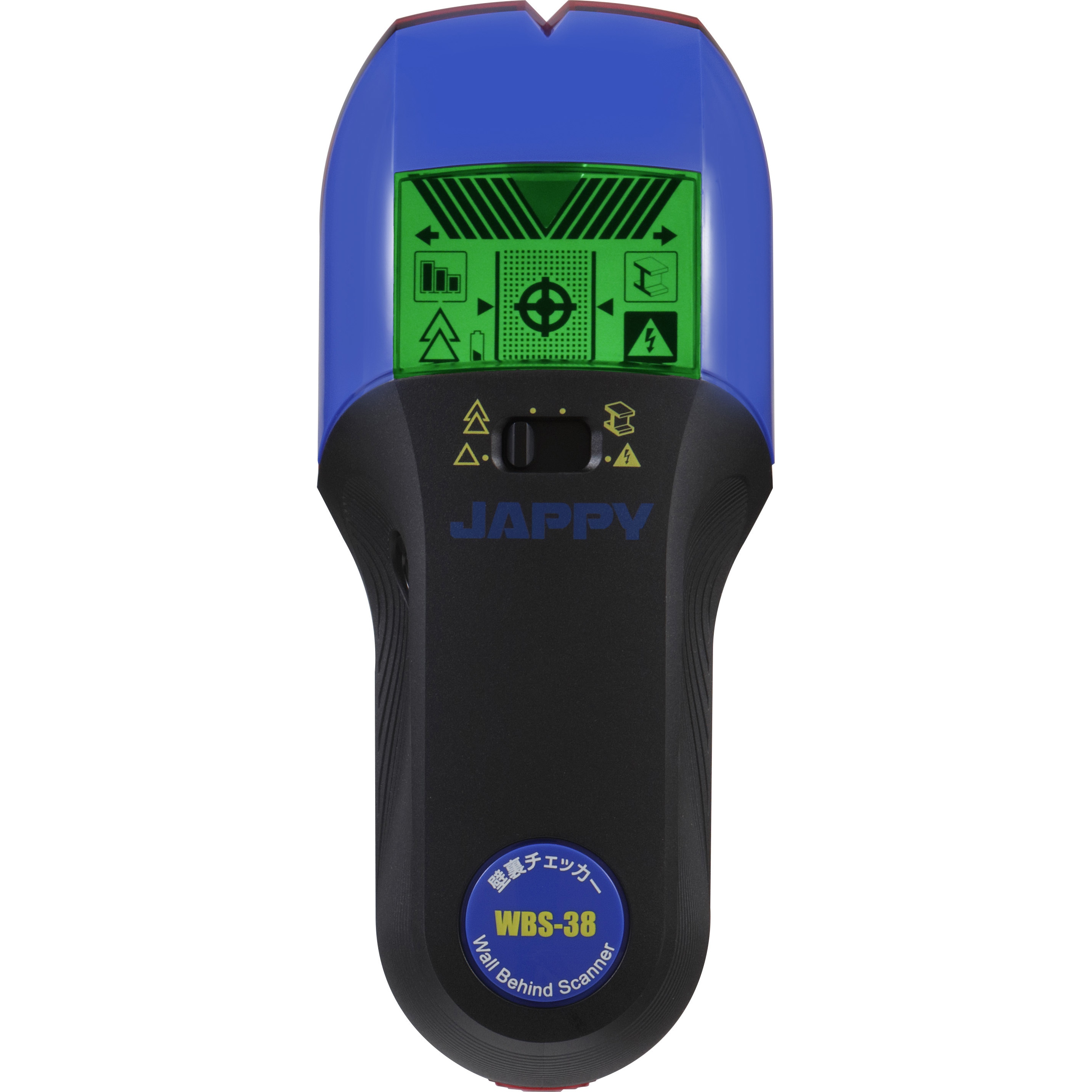 引取り300キロ WBS-38 壁裏探知センサー JAPPY 1個 WBS-38 - 【通販モノタロウ】