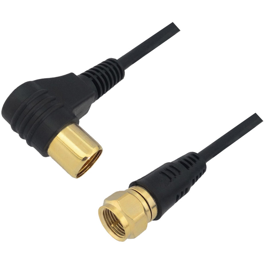 SH2C-LF1-EP 4K8K対応2C用L/F型アンテナケーブル(L型プラグ/F型