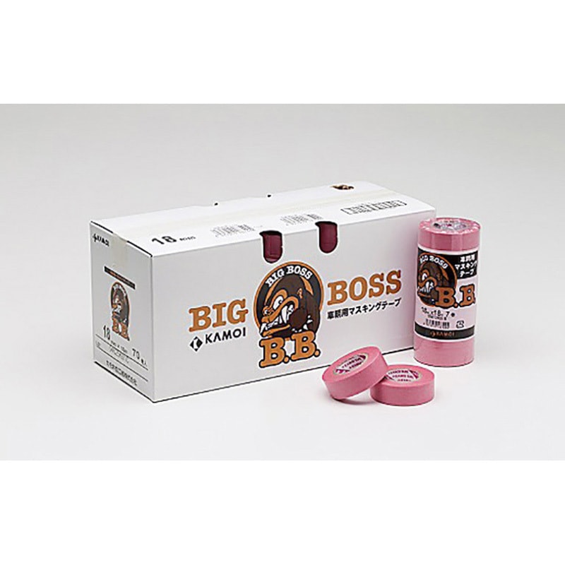 BIG BOSS 車両塗装用マスキングテープ BIG BOSS カモ井加工紙 塗装