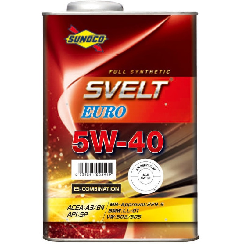 スノコ Svelt Euro SP 5W40 日本サン石油 ガソリン/ディーゼル用