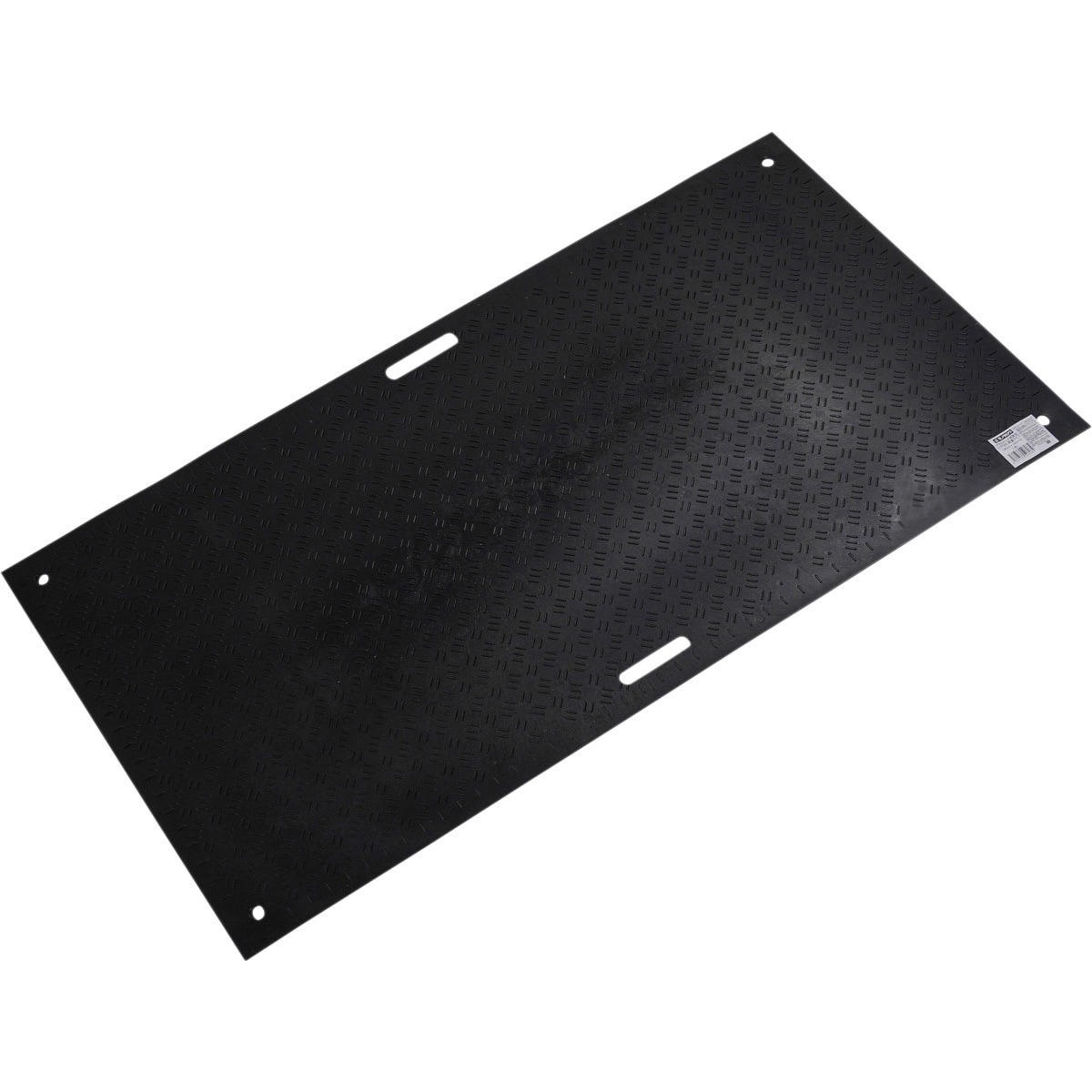 プラスチック製敷板 リブ付き モノタロウ 黒色 幅910mm長さ1820mm