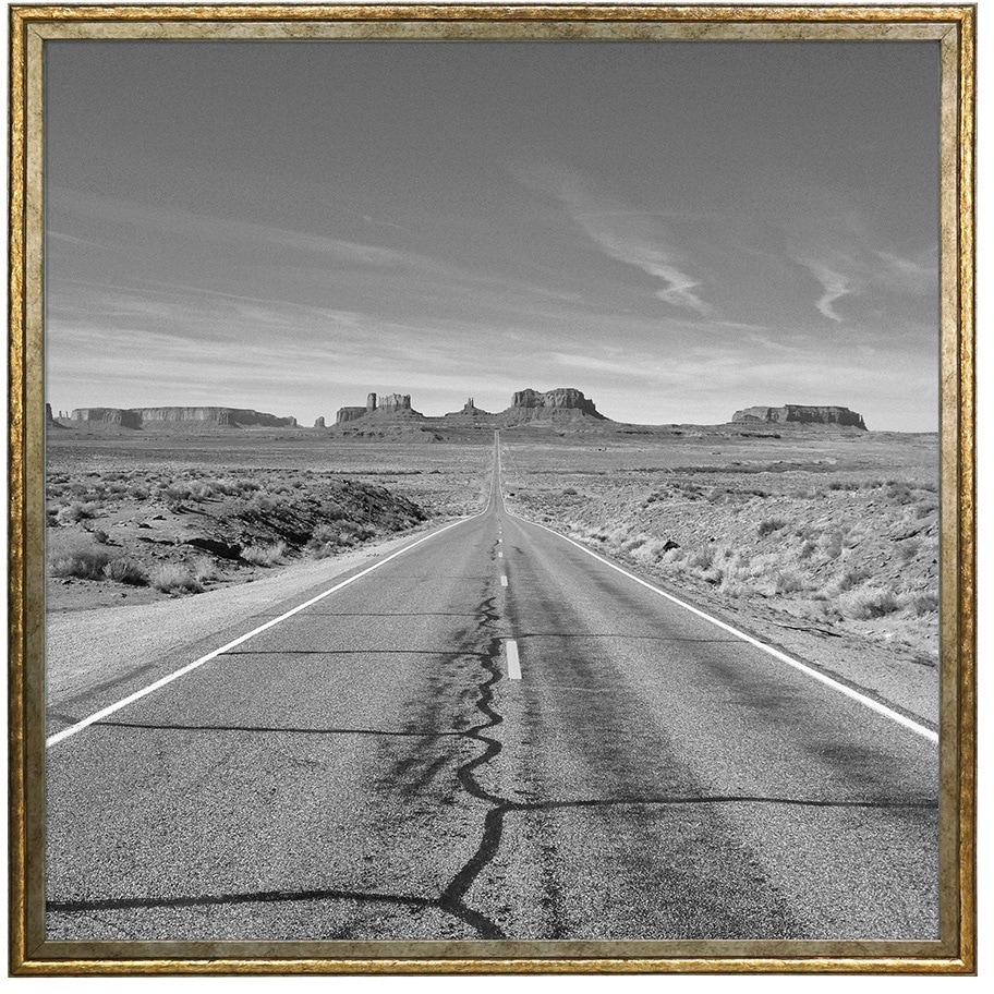 106-715 ハンカチ額シャルム50角 万丈 ダークゴールド色 106-715