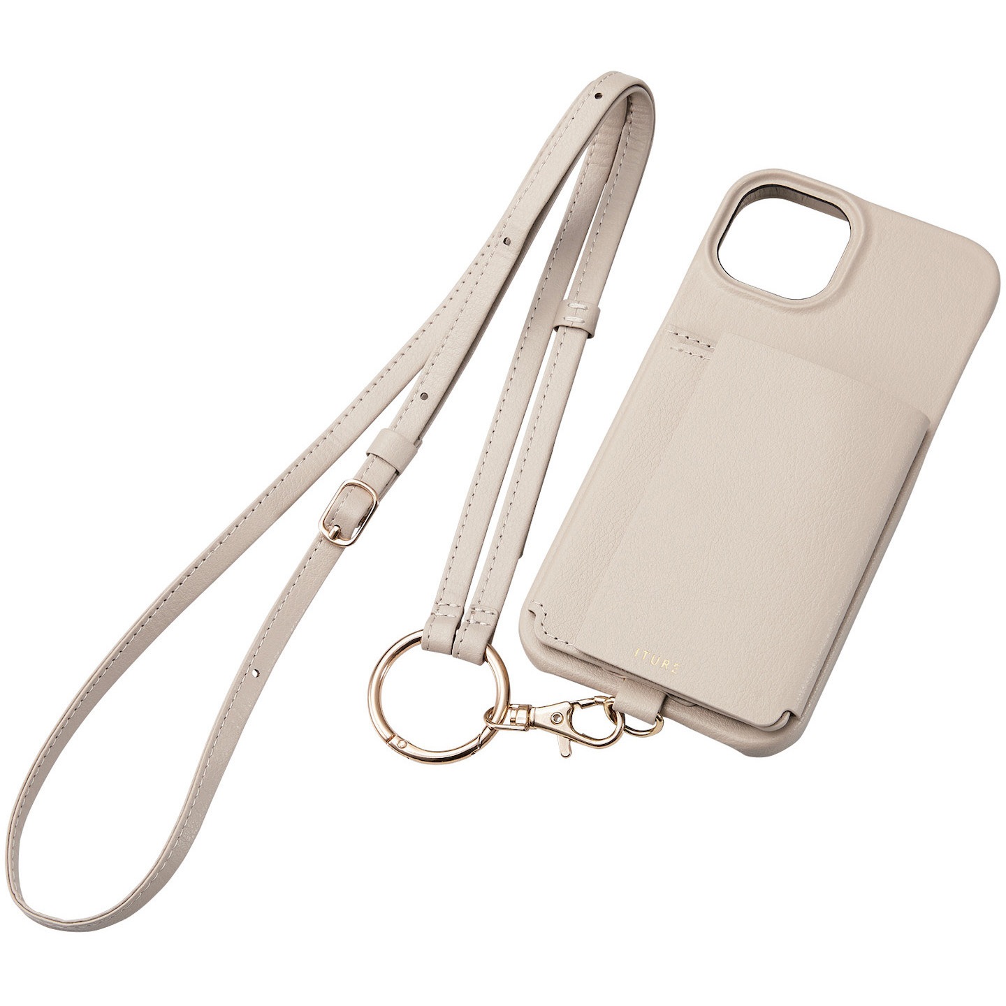 PM-A22BPLOSSBE iPhone14 Plus ケース カバー レザー 軽量 ショルダーストラップ付 コインケース付 1個 エレコム  【通販モノタロウ】