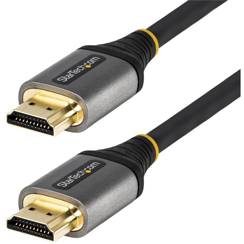 HDMM21V4M 8K対応HDMI 2.1ケーブル/48Gbps対応ウルトラハイスピードHDMIケーブル/8K60Hz & 4K120Hz/HDR10 + eARC対応/HDMI認証ケーブル/柔軟なTPE被覆材 1個 StarTech.com 【通販モノタロウ】
