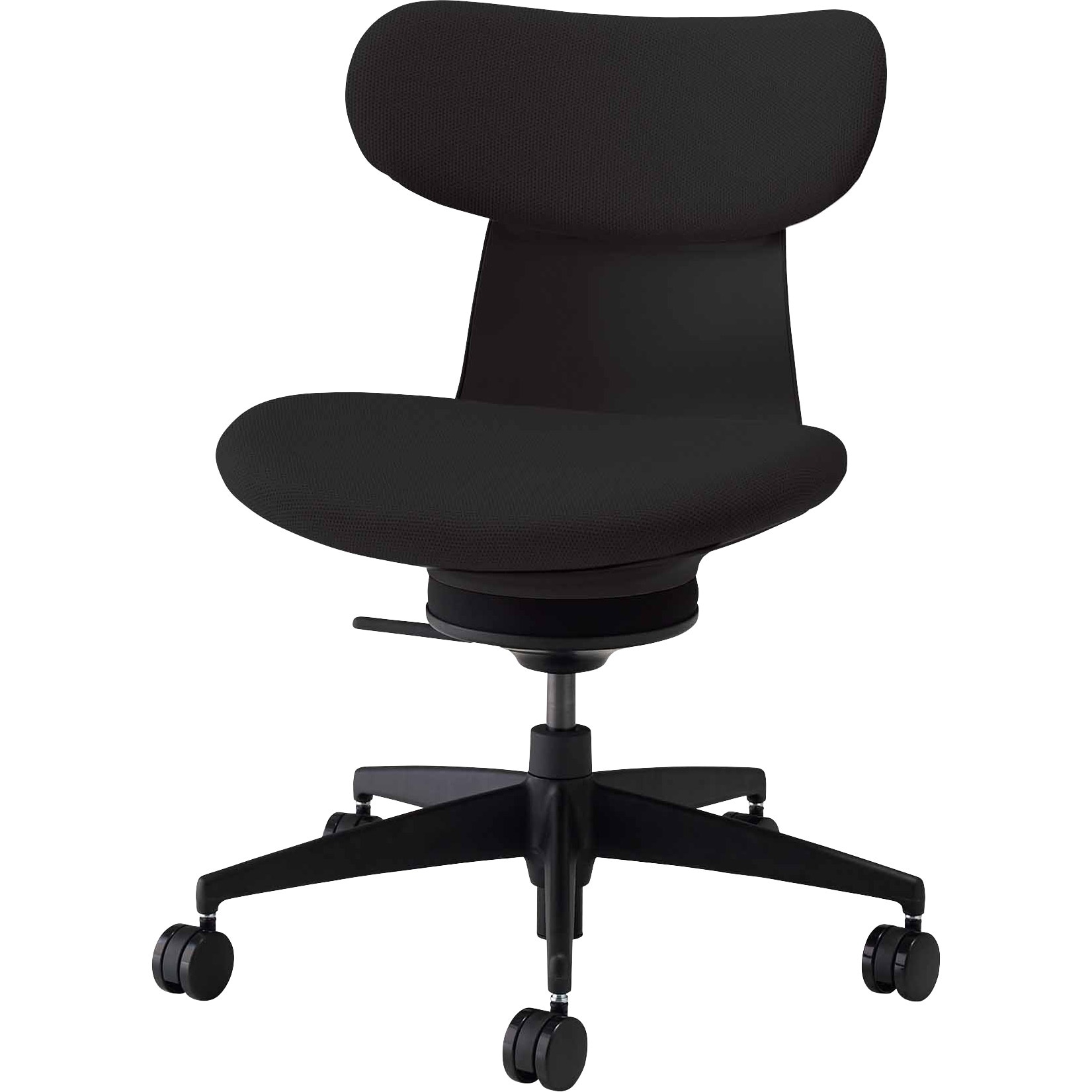 C05-B10CCU-BKB6B61 オフィスチェア イングライフ 肘無 背クッションタイプ 5本脚(配送・組立サービス付き) コクヨ キャスターあり