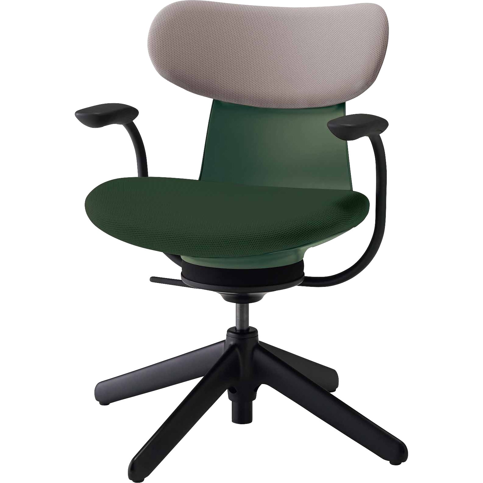 C05-B11CCL-Q6Q6MA1 オフィスチェア イングライフ 肘付 背クッションタイプ 4本脚(配送・組立サービス付き) コクヨ キャスターあり