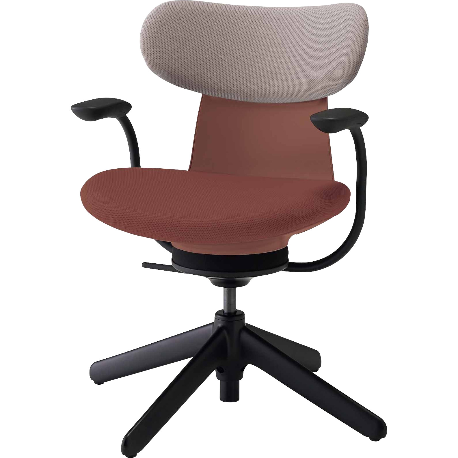 C05-B11CCL-AJAJMA1 オフィスチェア イングライフ 肘付 背クッションタイプ 4本脚(配送・組立サービス付き) コクヨ キャスターあり