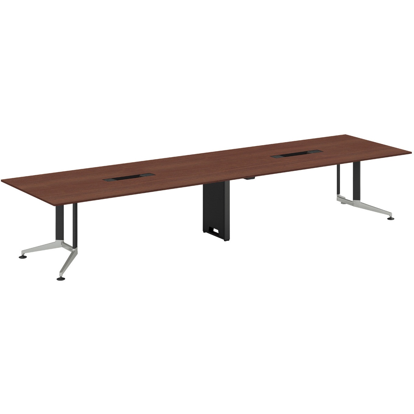 W40-KP4012PH-PMU51 会議テーブル WT400 角形 トレー (配送・組立サービス付き) コクヨ 組立・設置・取付 高さ720mm幅4000mm奥行1200mm  W40-KP4012PH-PMU51