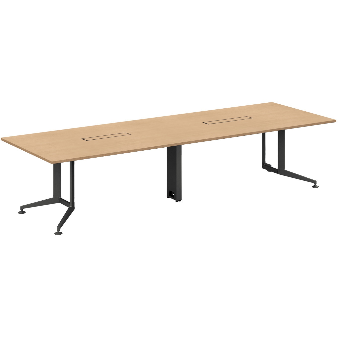 W40-KW3212CH-6AP11 会議テーブル WT400 角形 配線有 (配送・組立サービス付き) コクヨ 組立・設置・取付 高さ720mm幅3200mm奥行1200mm  W40-KW3212CH-6AP11