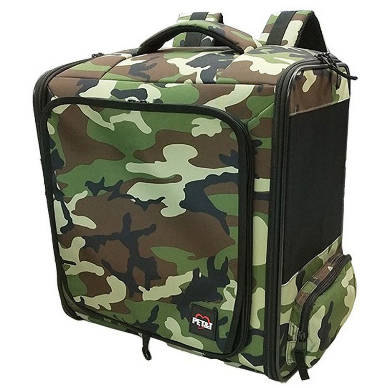 リュックキャリー ペットアイ カモフラグリーン色