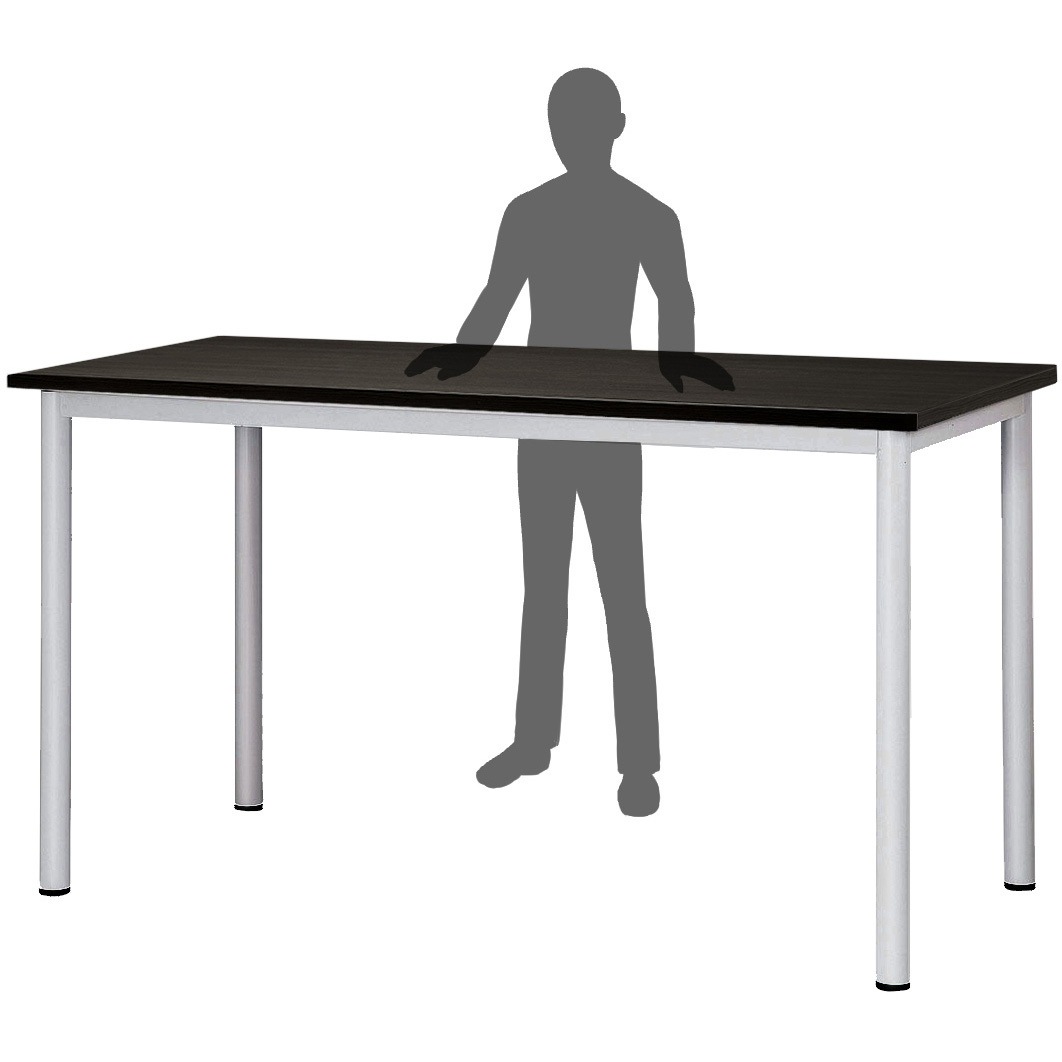 STF-S1590K-DW ハイテーブル ニシキ工業 ダークウッド色 高さ1000mm幅