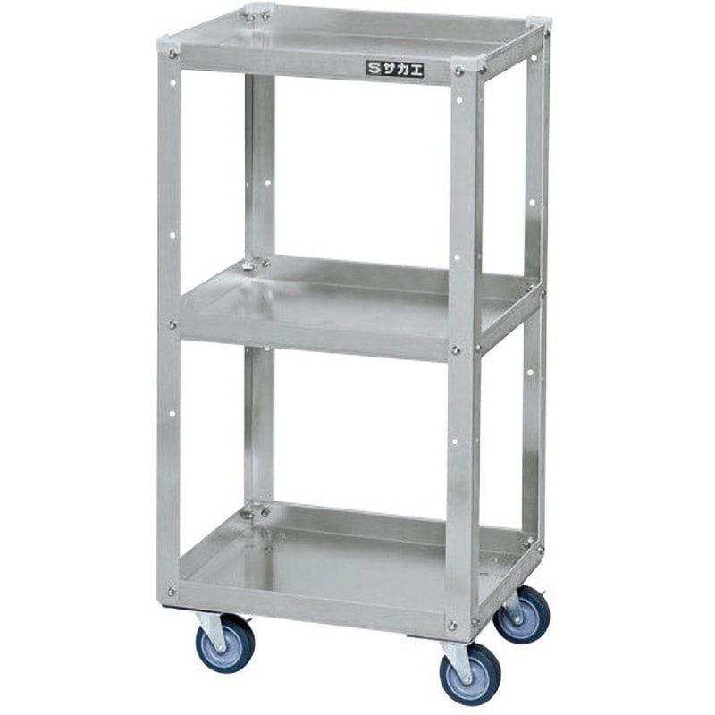 サカエ SAKAE   スペシャルワゴン SPS-03N [A180507] サカエ スペシャルワゴン ツールワゴン 3段 均等耐荷重100kg