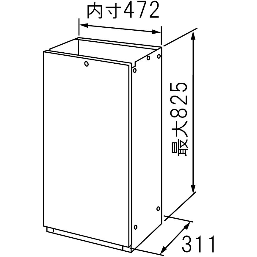 D13 800 据置台 1個 ノーリツ 【通販モノタロウ】
