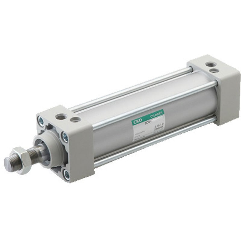 SCG-00-32B-25 タイロッド形シリンダ SCGシリーズ(SCG-00-32B～) CKD 複動 両側エアクッション付(基本形) ストローク25mm
